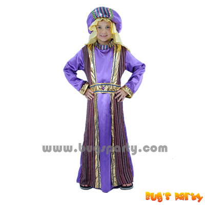 Arab prince purple color costume
