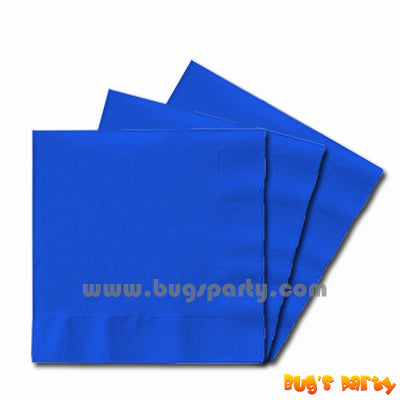 Blue color paper Napkins