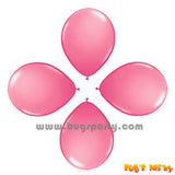 Balloon 6in Rnd Pink