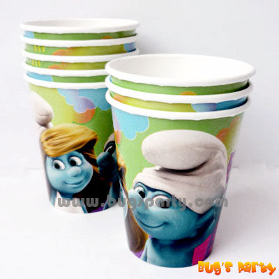 Smurfs Party Cups