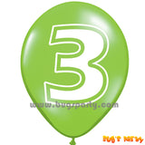 Balloon Lx Number 3