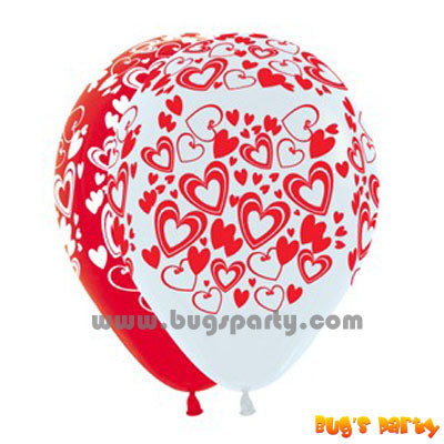 Balloon Lx FL Hearts