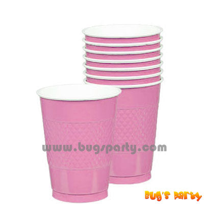 Pink color Plastic Cups
