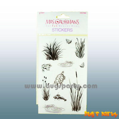 Mrs Grossmans wetland marsh life stickers – Bug's Party