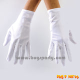 Costume Gloves White