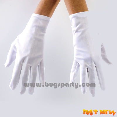 Costume Gloves White