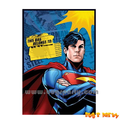 Superman Treat Bags