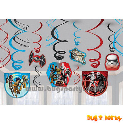 Star Wars Rebels Swirls Deco