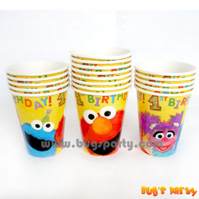 Sesame 1st Paper Cups