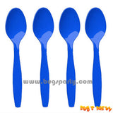Blue color Plastic Spoons