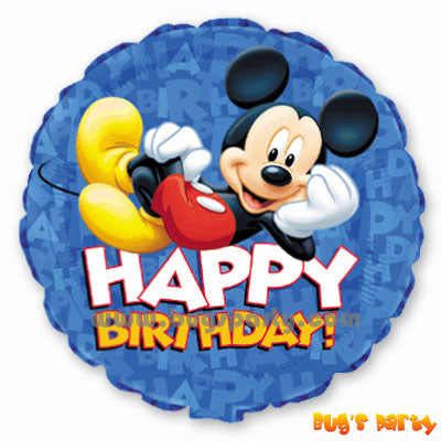 Mickey Happy Birthday balloon