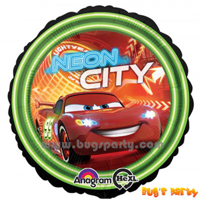 Disney Cars Neon City Balloon