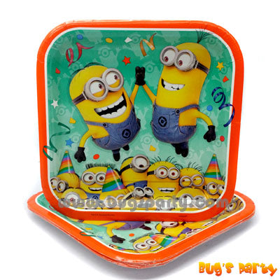 Minions 9in Plates