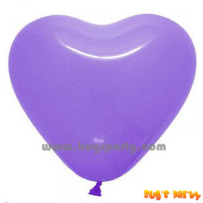 Balloon Latex Lavender Hrt