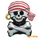 Balloon Pirate Jolly Roger