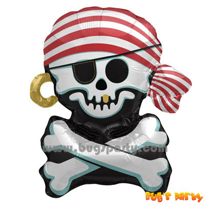 Balloon Pirate Jolly Roger