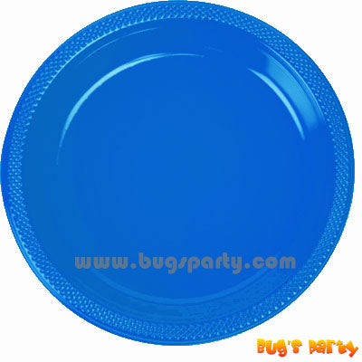 Blue Color Plastic Plates
