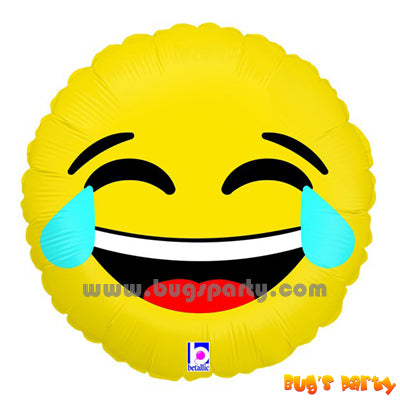 Smiley Crying Laughing Balloon