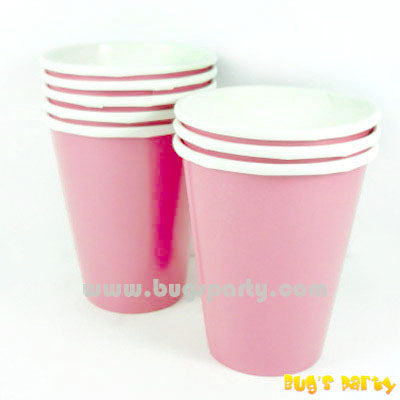Pink color Paper Cups