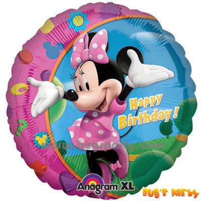 Balloon Minnie Birthday