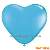 Balloon Latex Baby Blue Hrt