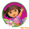 Dora Flower 7in Plates