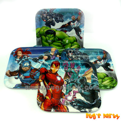 Avengers Epic 7in Plates