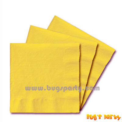 Yellow Sunshine paper Napkins