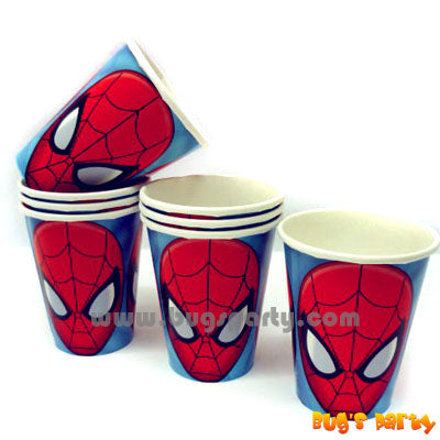Spiderman Party Cups