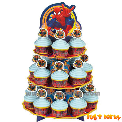 Spiderman Cupcake Stand