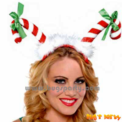 Christmas Candy Cane Headband