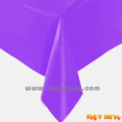 Purple color Plastic Tablecover