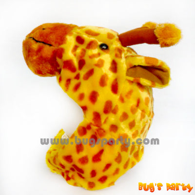Giraffe plush hat