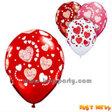 Balloon Lx Etched Hearts