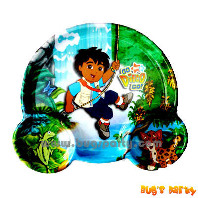 Diego Go! Plastic Plate
