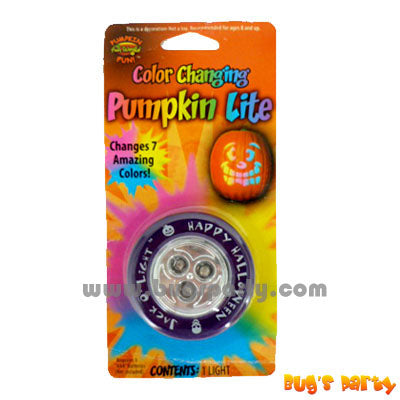 Pumpkin Lite Color Change