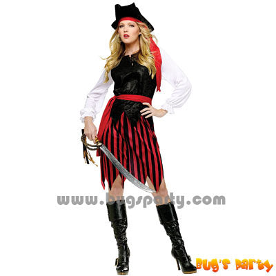 Costume Caribbeam Pirate Fe