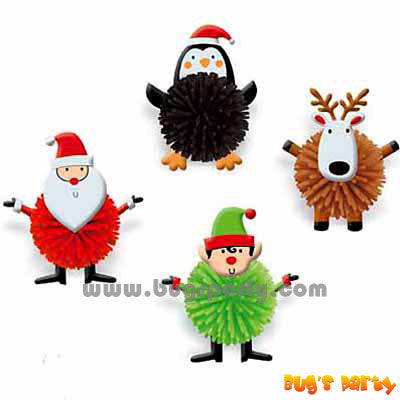 Christmas Wooly Characters