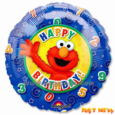 Balloon Elmo Numbers