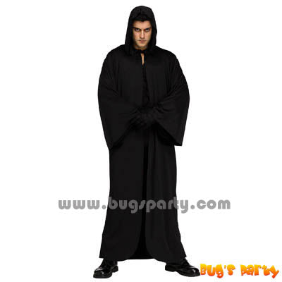 Costume Black Hooded Robe
