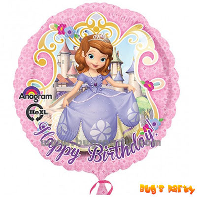 Sofia The First Birthday Balloon