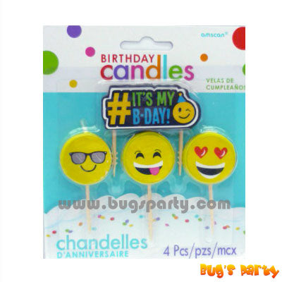 Smiley Emoji Candles