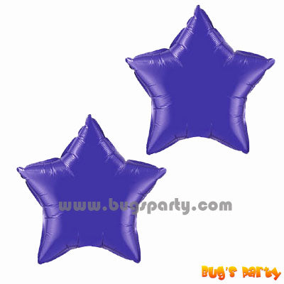 Balloon Star Purple