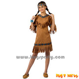 Native American Red Indian Costume for girls