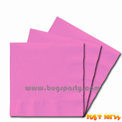 Pink color paper Napkins