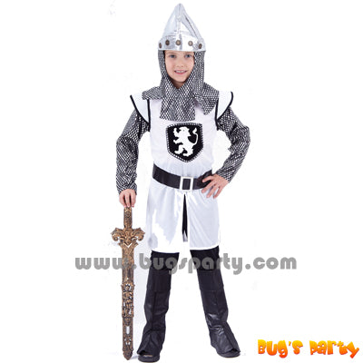 White Knight costume for boys