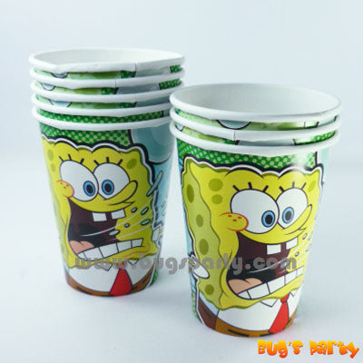 Spongebob Party Cups
