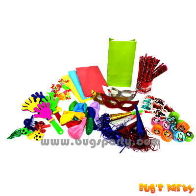 party packs with favors and goodies